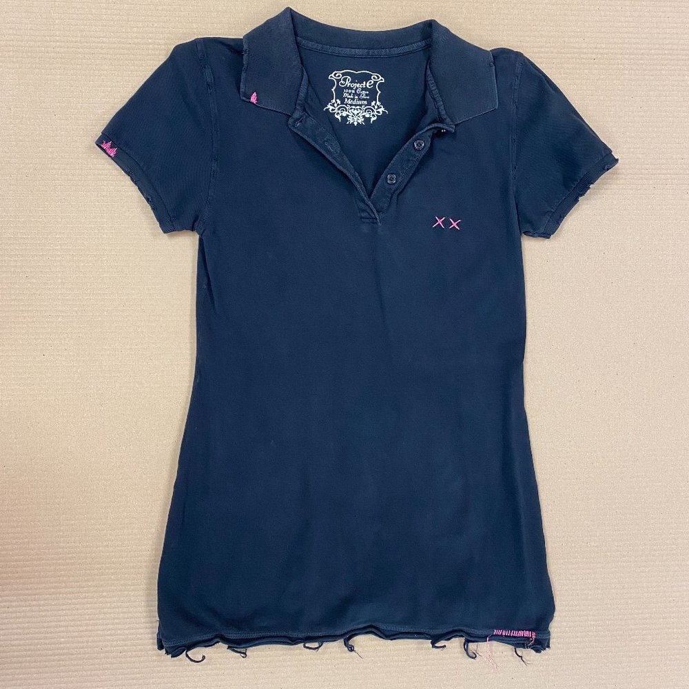 Project E black polo medium